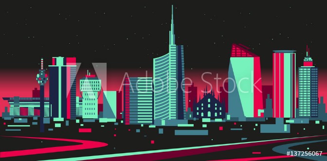 Picture of Milan skyline